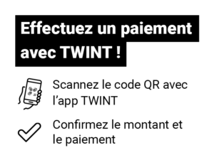 Instructions paiement Twint FR